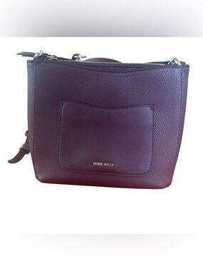 Nine West Dark Purple Crossbody Bag